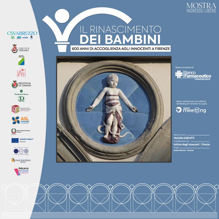 Dopo il successo conseguito a Pescara e a Chieti, fa tappa anche a Teramo, per iniziativa del CSV Abruzzo, la mostra “Il Rinascimento dei bambini” dal 22 al 30 ottobre
