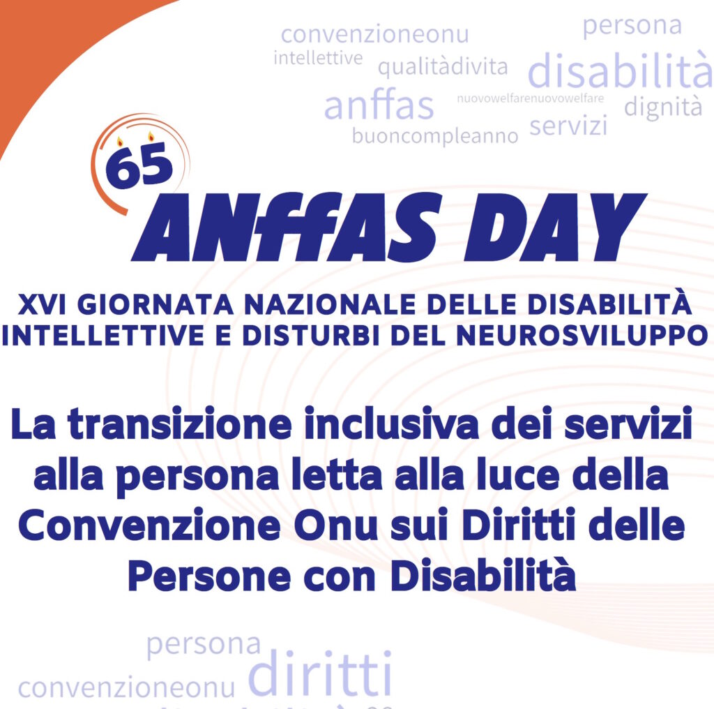Il 28 marzo 2023 - anniversario dalla Fondazione di Anffas - un'iniziativa promossa da Anffas e dedicata all’informazione e alla sensibilizzazione sui temi della disabilità: online dalle 9 alle 18
