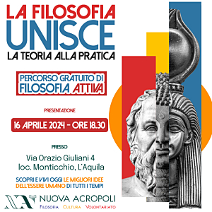 Martedì 16 aprile a L'Aquila la presentazione del corso di Nuova Acropoli.